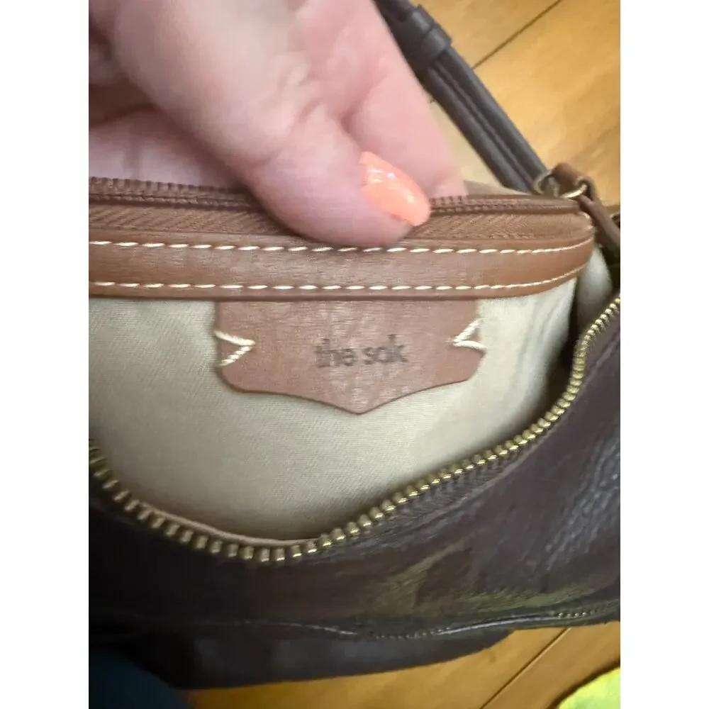 SAK Sequoia Hobo brown soft leather charm boho slouchy timeless classic casual